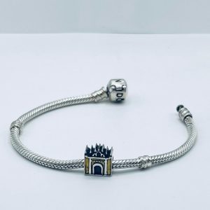Charm Arco de la Macarena en plata 925 y esmalte auténtico