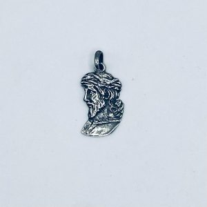Silueta Señor de la Sentencia en Plata de Ley 925