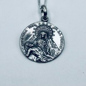 Medalla de la Piedad del Baratillo de Plata de Ley 925
