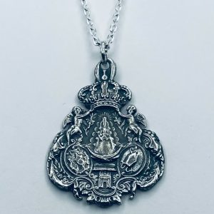 Medalla Hermandad del Rocío de la Macarena en Plata de Ley
