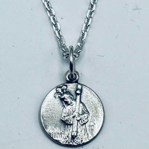 Medalla Nuestro Padre Jesús del Gran Poder 14 mm Plata de Ley